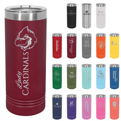 Polar Camel 22oz Stainless Steel Skinny Tumbler w/ Sliding Lid